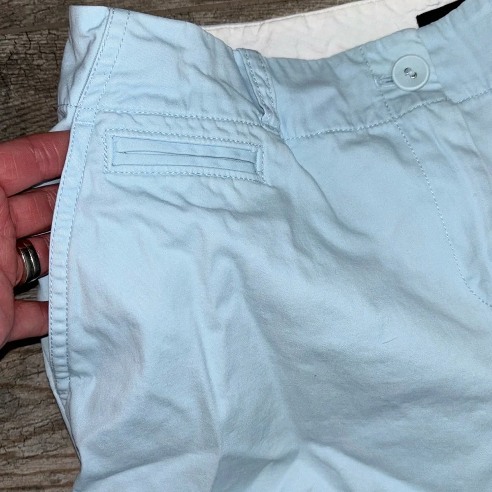 Talbots Light Blue Bermuda Shorts - Picture 2 of 5